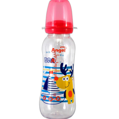 Angel Peanut Shape Bottle-8 Oz (RNA-8C2) Pink image