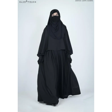 Anika Cape Style Abaya Gown | image