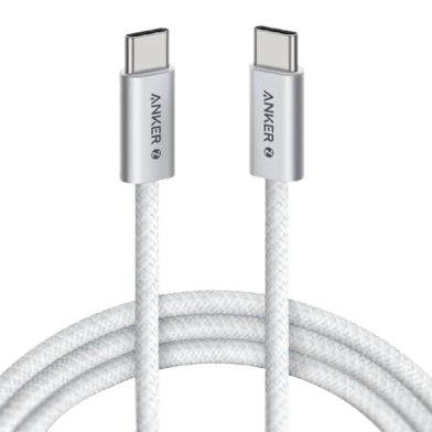 Anker A8060H21 Zolo USB-C to USB-C Cable (1m, 240W) White image