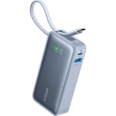 Anker Nano 10000mAh 30W Power Bank with Built-in Type-C Cable image