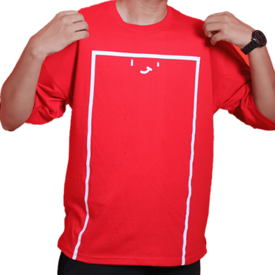 Antik Mahmud Slick T-shirt Red Colour image