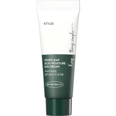 Anua Heartleaf Silky Moisture Sun Cream Spf 50 Pa 10ml image