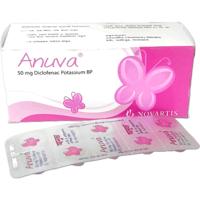 Anuva 50 Mg Tablet 10's Strip image