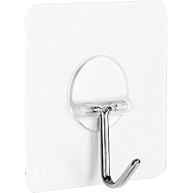Anwenk Wall Hooks Adhesive Wall Hanging Hooks image