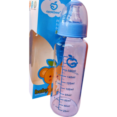 Apple Bear Glass feeding bottle 200ml image