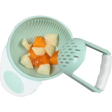 Apple Bear Mash Bowl Green White image