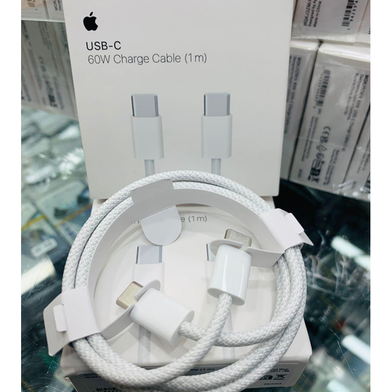 Apple Original 60W USB-C to type C and Lightning pd 2 IN 1 Cable Slide 3