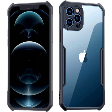 Apple iPhone 12 Pro Max Xundd Transparent Back Cover Premium Shockproof Scratch Resistant Clear Case Full Protection image