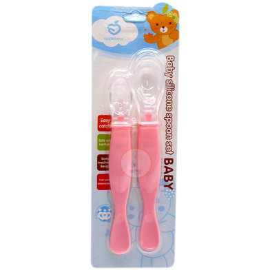 Applebear Baby Silicone Spoon Set (2pcs) image