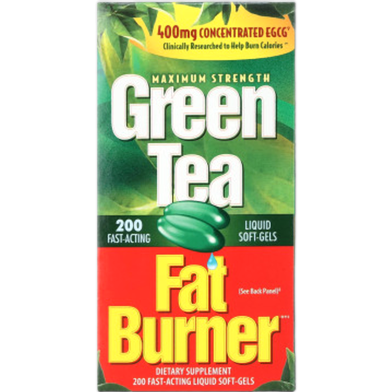 Applied Nutrition Green Tea Fat Burner 200 Soft Gels image