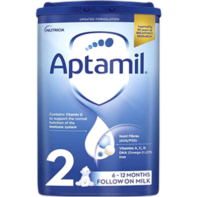 Aptamil 2 Follow On Milk 6-12 Months 800gm image