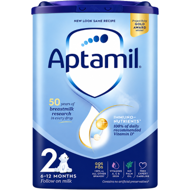 Aptamil 2 Follow on Milk From 6 to 12m 800g image