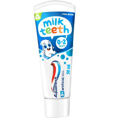 Aquafresh Milk Teeth 0-2 Years Toothpaste 50ml image
