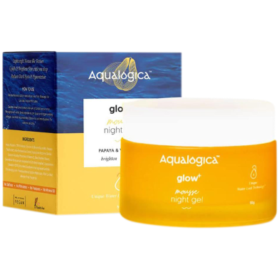 Aqualogica Glow plus Mousse Vitamin C Night Gel - 50g -335786224 image