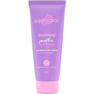 Aqualogica IIIuminate Plus Smoothie Face Wash with Wild Berries image