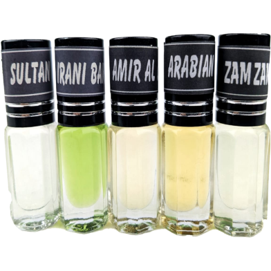 Arabian Fragrance Traditional Attar (Combo) 5 Pcs image