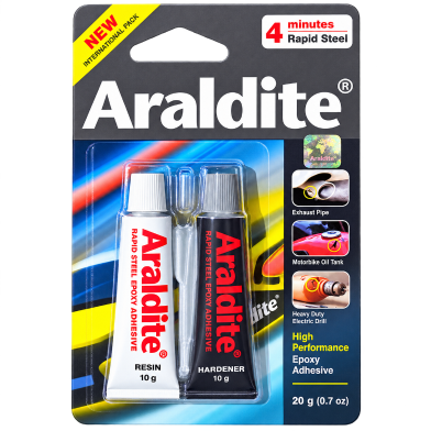 Araldite Adhesive Black Plus White 20gm image