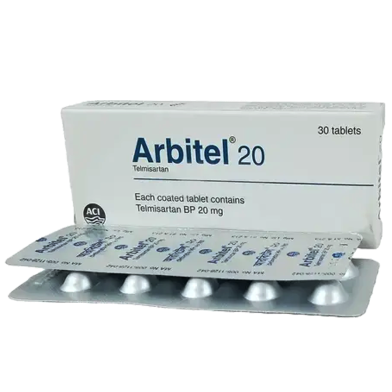 Arbitel 20 mg Tablet 10's Strip image