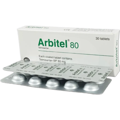 Arbitel 80 mg Tablet 10's Strip image