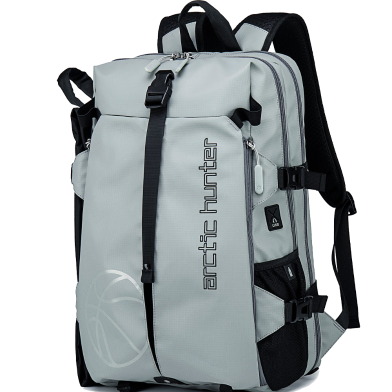 Arctic Hunter B00391 Laptop Sports and Travel Backpack - Grey image