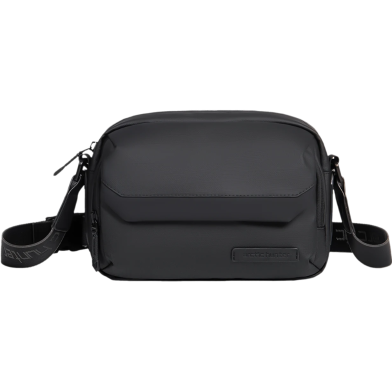 Arctic Hunter YB00518 Black Casual Water-Resistant 7.9-Inch Multi-Pocket Crossbody Bag image