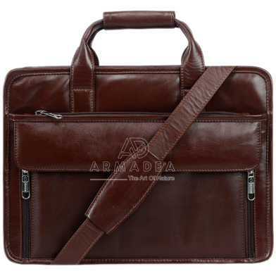 Armadea Corporate Design Laptop Bag Chocolate image