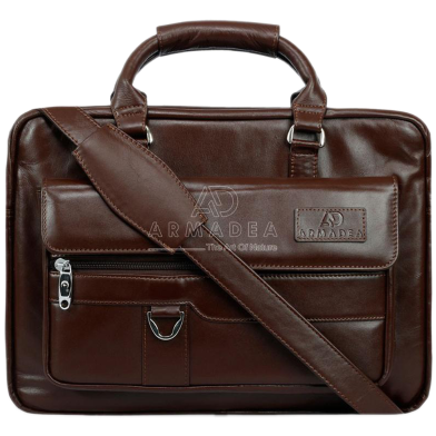 Armadea Corporate Design Official And Laptop Bag Chocolate image