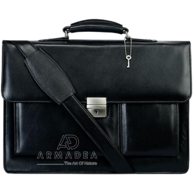 Armadea New Design Smart Office And Laptop Bag Black image