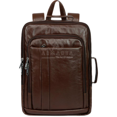 Armadea Smart And Stylish 3 in 1 Backpack Chocolate image