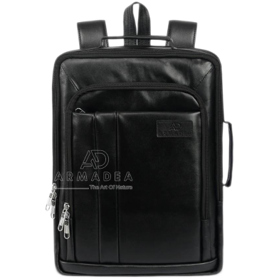Armadea Smart And Stylish 3 in 1 Backpack Black image