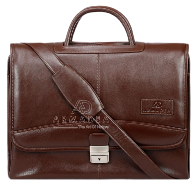 Armadea Smart New Official And Laptop Bag Chocolate image