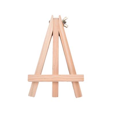 Art Canvas Stand, Wooden Easel 8 Inches for Canvas, Board holding and Event Decoration image
