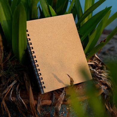 Artist Notebook Black Spiral image
