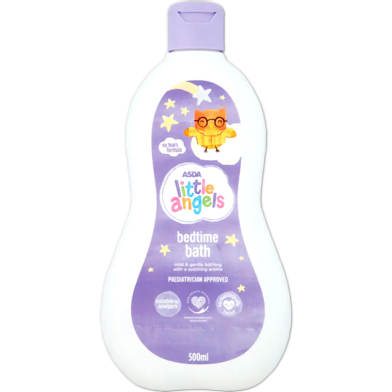 Asda Little Angels Bedtime Bath 500ml image