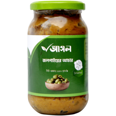 Ashol Olive Pickle Slice (Jolpai Achar Fali)- 350Gm image
