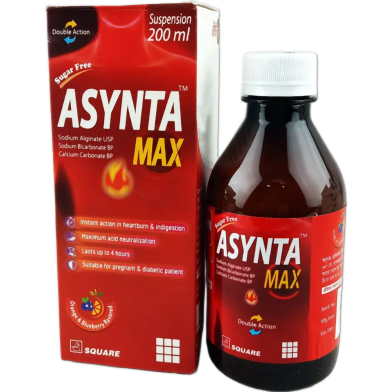 Asynta Max 200 Ml Oral Suspension 200 Ml Bottle image
