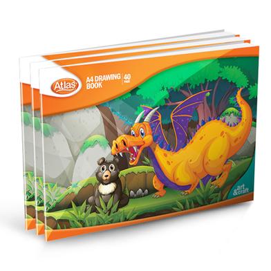 Atlas Drawing Drawing Book- 40 page - 1 Pc image
