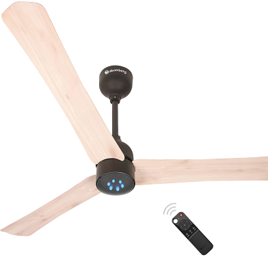 Atomberg Renesa plus 48 Inch 35W BLDC Ceiling Fan (Natural Oakwood) image