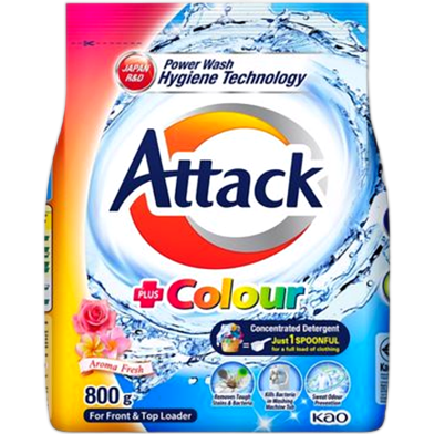 Attack Detergent Powder color-800gm image