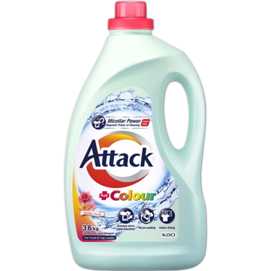 Attack Liquid Detergent Bottle color-3.6 kg image