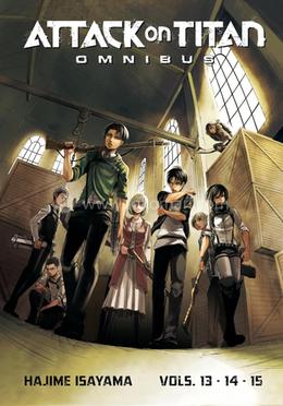 Attack on Titan Omnibus 5 Volume 13,14,15