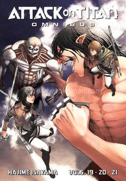 Attack on Titan Omnibus 7 Volume 19,20,21