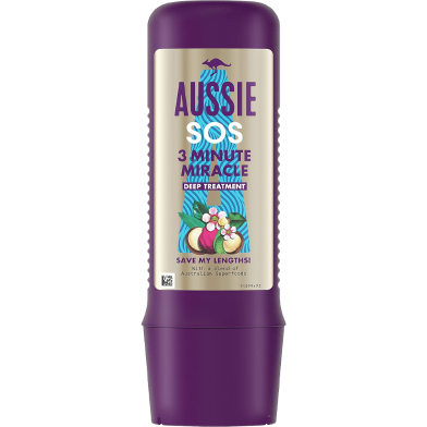 Aussie SOS 3 Minute Miracle Deep Treatment Super Food 225 ml -8006540004814 image