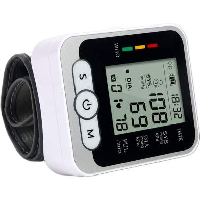 Automatic Digital Wrist Blood Pressure Monitor with Heart Rate image