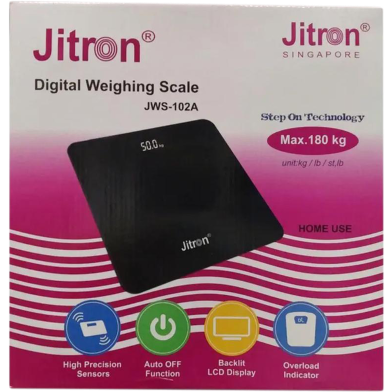 Automatic Personal Digital Weight Scale With Large LCD Display image