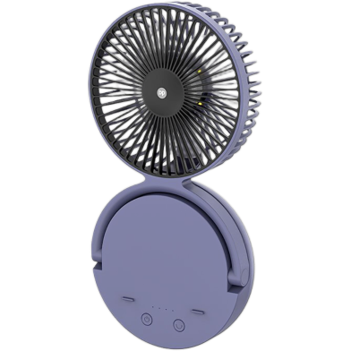 Automatic Rotate System Folding DP Dp-7637 Rechargeable Table Fan 8000 Mah Battery Long Time Backup image