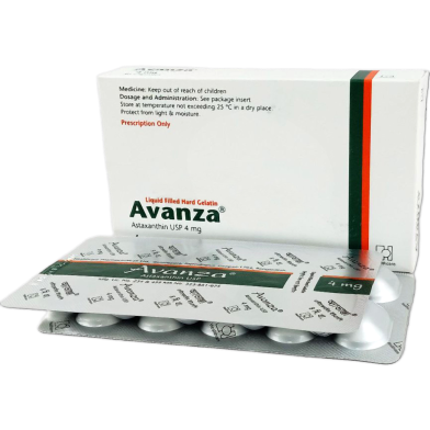 Avanza 4 mg Capsule 10's Strip image