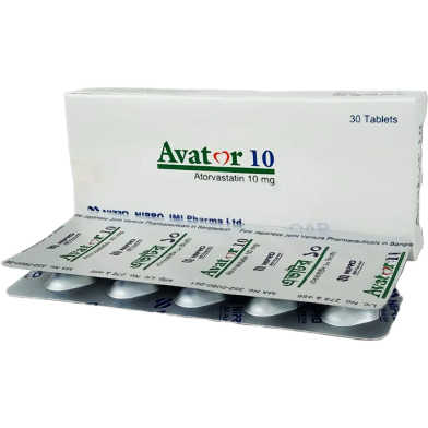 Avator 10 mg Tablet 10's Strip image