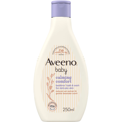 Aveeno Baby Calming Comfort Bedtime Bath And Wash for Delicate