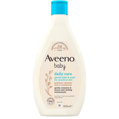 Aveeno Baby Daily Care Gentle Bath And Wash 400ml image